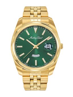 Mathey-Tissot - Men Swiss Made Mathy Day Green Dial Watch-H510PV (M)