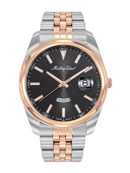 Mathey-Tissot - Men Swiss Made Mathy Day Black Dial Watch-H510RS (M)