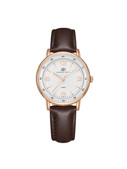 Kenneth Scott - Womens Analog White Dial Watch-K23540-RLDW (M)
