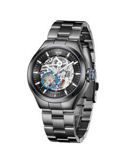 MINI Cooper - Men Automatic Black Stainless Steel Bracelet Watch-161801A (M)