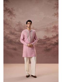CONTRAST BY PARTH - Pink Armaan Kurta with Trouser