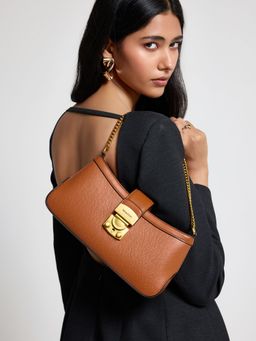 MIRAGGIO - Brown Ashley Shoulder Bag