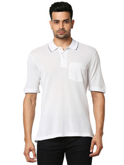 Raymond - White Polo T-Shirt