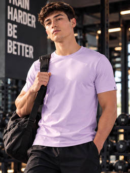 Bewakoof - Men's Purple T-shirt