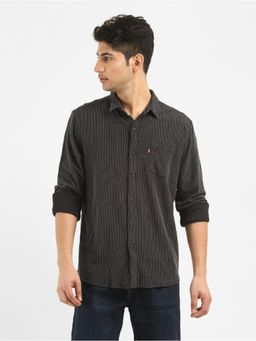 Levi's - Men Collar Neck Black Shirt