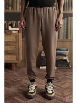 Muvazo - Brown Two-Tone Jogger
