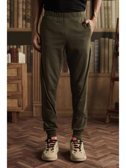 Muvazo - Olive Forest Fade Relaxed Jogger