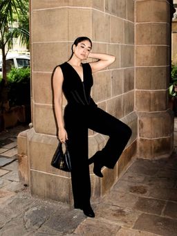 MAMKAM - Black Affair Corset Top with High Waisted Pants