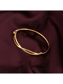 Palmonas - Twisted Gold Cuff Bracelet for Womens Waterproof & Anti-Tarnish