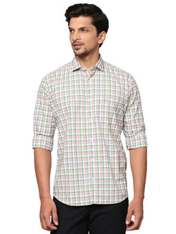 Park Avenue - Medium Green Casual Shirt