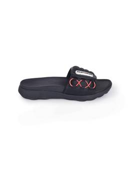 SOLETHREADS - Men Black Casual Lightweight Anti-Slip Eva Sliders