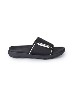SOLETHREADS - Men Black Casual Lightweight Anti-Slip Eva Sliders