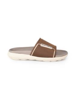 SOLETHREADS - Men Brown Casual Lightweight Anti-Slip Eva Sliders