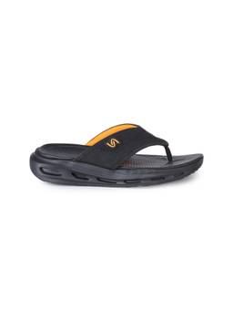 SOLETHREADS - Men Black Casual Lightweight Anti-Slip Eva Flipflops