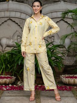HOUSE OF JAMOTI - Daffy Pop Yellow Co-Ord Set