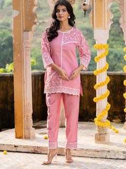 HOUSE OF JAMOTI - Muse Blush Co-Ord Set