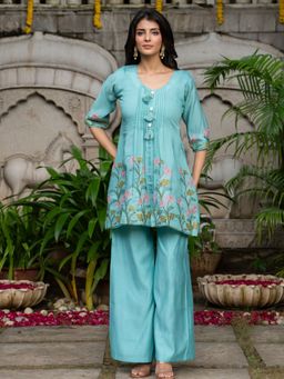 HOUSE OF JAMOTI - Antique Rose Co-Ord Set