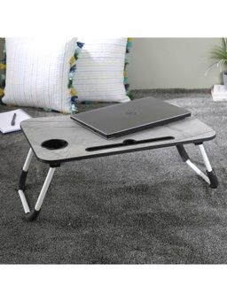 HomeTown - Verona Laptop Table in Grey Marble Colour