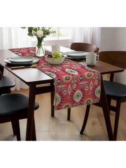 India Circus by Krsnaa Mehta - Malocchio Stare Quilted Table and Bed Runner