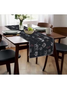 India Circus by Krsnaa Mehta - Animalia Creations Quilted Table and Bed Runner