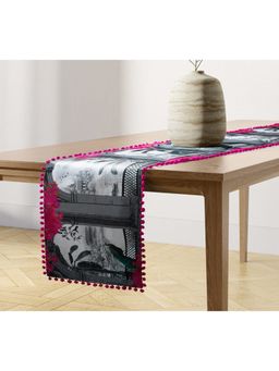 India Circus by Krsnaa Mehta - Royal Hues Micro Velvet Bed And Table Runner
