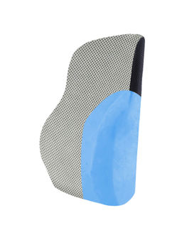 SLEEPSIA - Gel Infused Lumbar Support - Orthopedic Backrest Cushion Grey