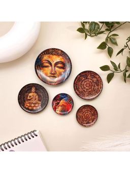 Ritualistic - Brown Nirvana Art Fridge Magnets (Pack of 5)