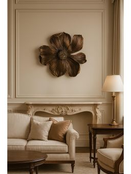 Acad Home - Brown Ethereal Bloom - Wall Hanging