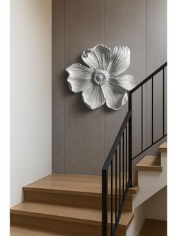 Acad Home - White Ethereal Bloom - Wall Hanging