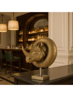 Acad Home - Gold Strength Unleashed - Sculpture