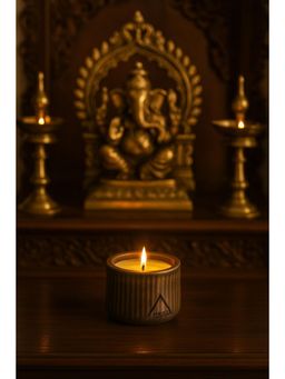 Acad Home - Brown Etched Glow - Scented Candle