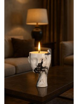 Acad Home - White Guiding Flame-Scented Candle