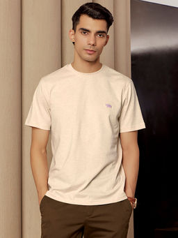 Andamen - Men Solid Cotton Melange Regular Fit Polo T-shirt (S)