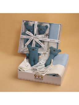 Abracadabra - Muslin Essentials Gift Set for Boys (0-3 Months) (Set of 7)