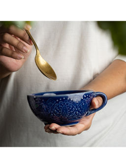 Amalfiee Ceramics - Venice Premium Ceramic Soup Cup Set Of 2