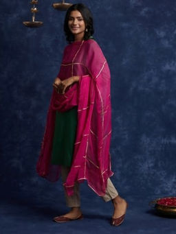 Fabindia - Chiffon Embroidered Dupatta