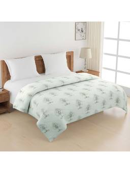 Swayam - Pure Cotton Double Bed Ac Comforter-Green