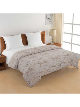 Swayam - Pure Cotton Double Bed Ac Comforter-Brown