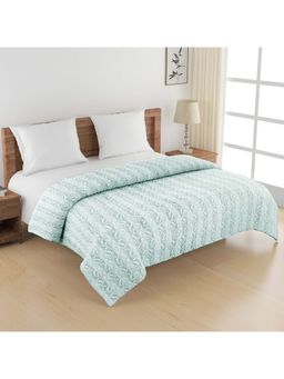 Swayam - Pure Cotton Double Bed Ac Comforter-Blue