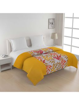 Swayam - Pure Cotton Double Bed Ac Comforter-Yellow