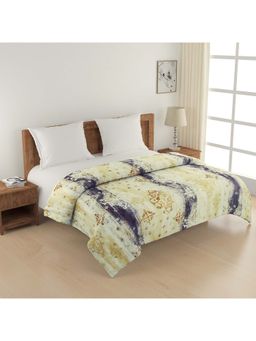 Swayam - Pure Cotton Double Bed Ac Comforter-Yellow