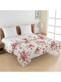 Swayam - Pure Cotton Double Bed Ac Comforter-Pink