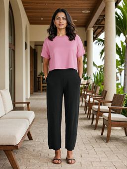 Blissclub - Black Womens Move All Day Pants