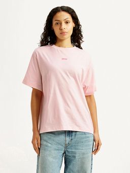 Levi's - Pink Graphic Half Sleeves T-Shirt