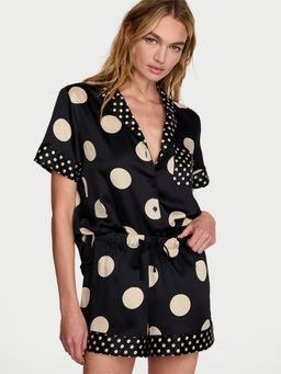 Victoria's Secret - Signature Satin Shirt with Shorts