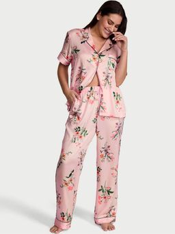 Victoria's Secret - Glazed Satin Shirt with Pyjama