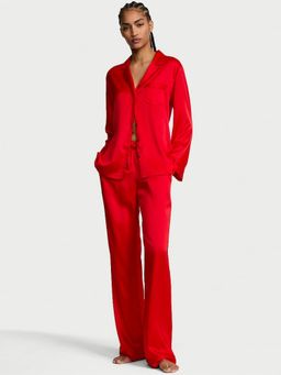 Victoria's Secret - Signature Satin Shirt with Pyjama