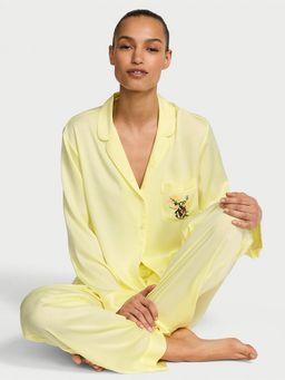 Victoria's Secret - Signature Satin Shirt with Pyjama