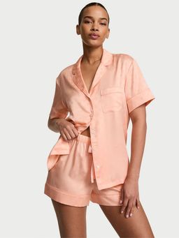 Victoria's Secret - Signature Satin Shirt with Shorts