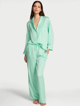 Victoria's Secret - Signature Satin Shirt with Pyjama